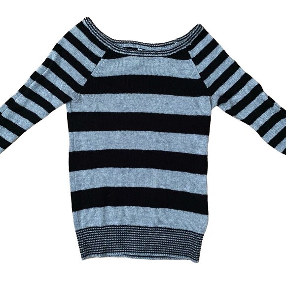 AEROPOSTALE STRIPED SWEATER - Picture 1 of 4